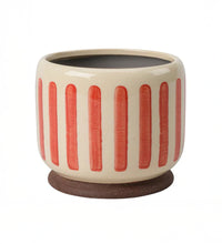 Red Stripe Pot Image