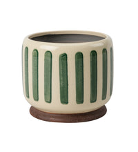 Green Stripe Pot Image