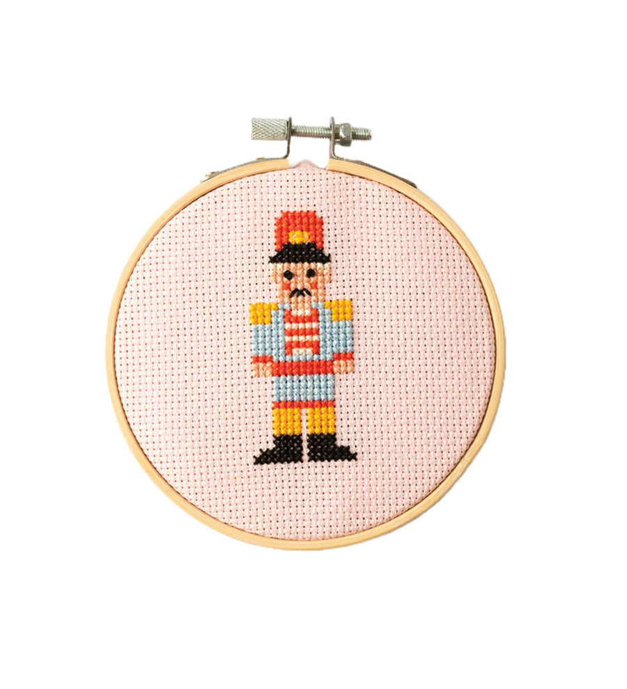 Nutcracker Cross Stitch Kit