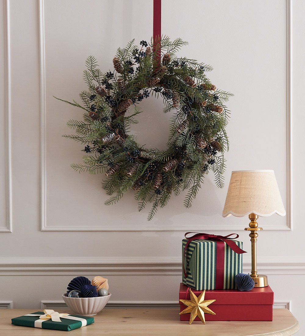 A Very Festive Forest Artificial Wreath