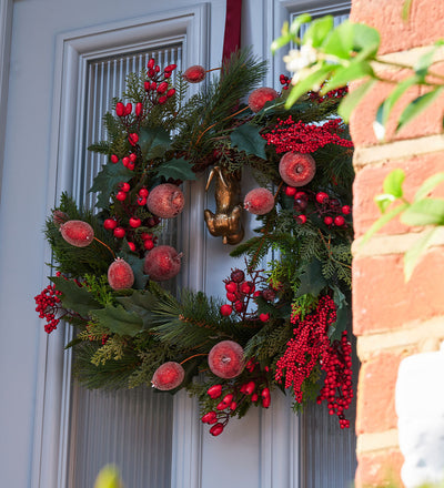 A Very Berry Christmas Artificial Wreath