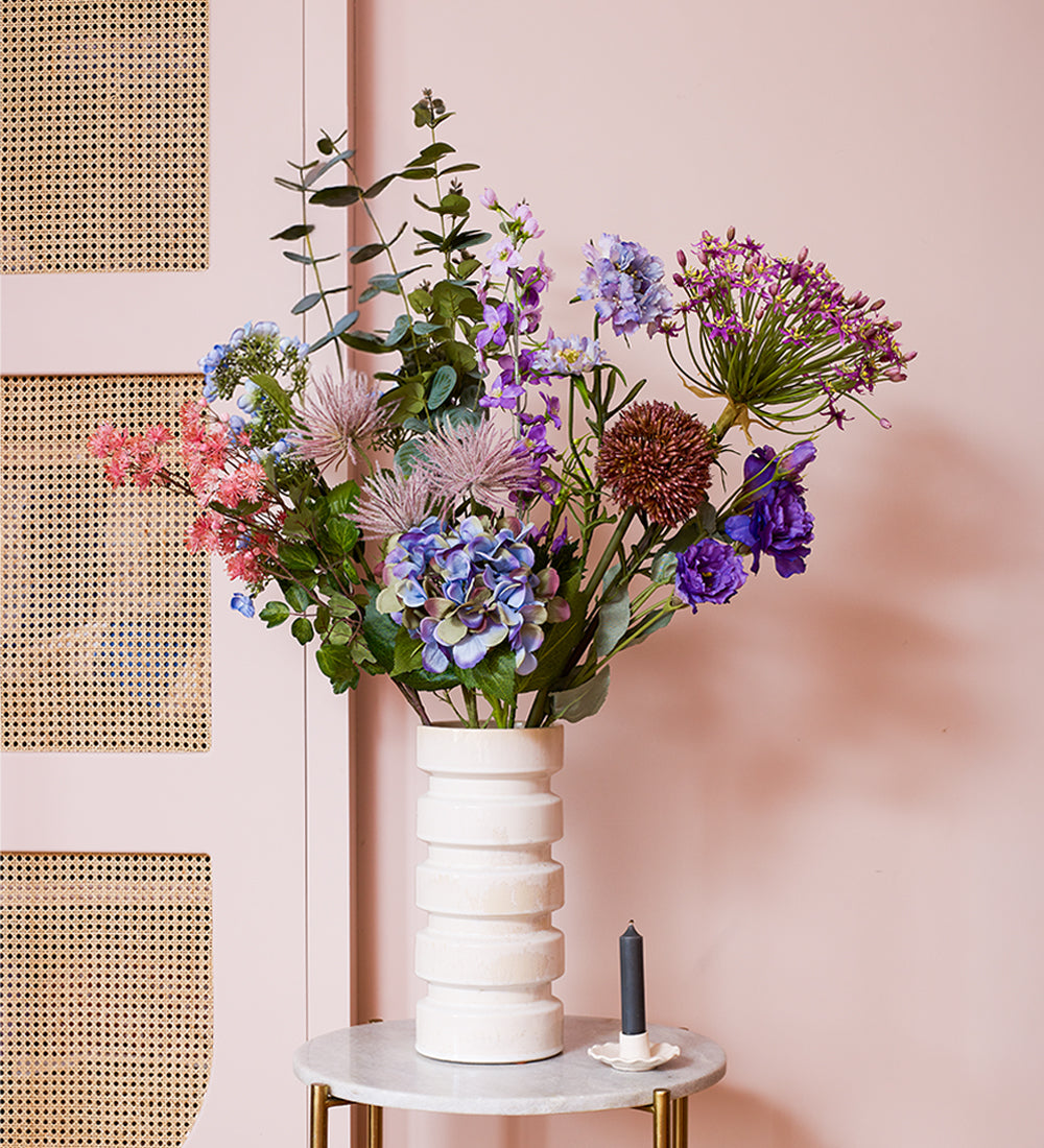 Artificial Lavender Haze Bouquet