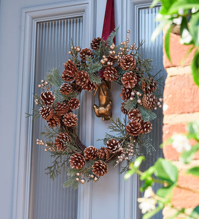 A Very Scandi Christmas Artificial Wreath