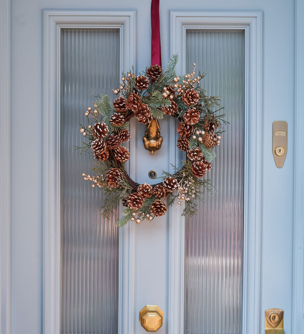 A Very Scandi Christmas Artificial Wreath