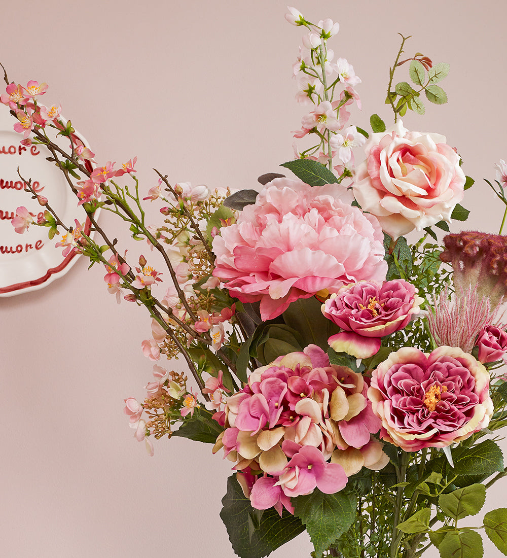 Artificial Strawberry Swirl Bouquet