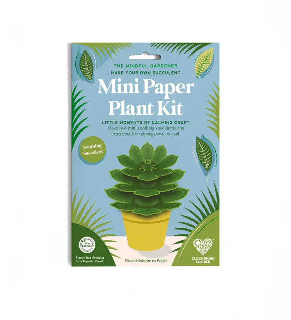 Succulent Mini Paper Plant Kit