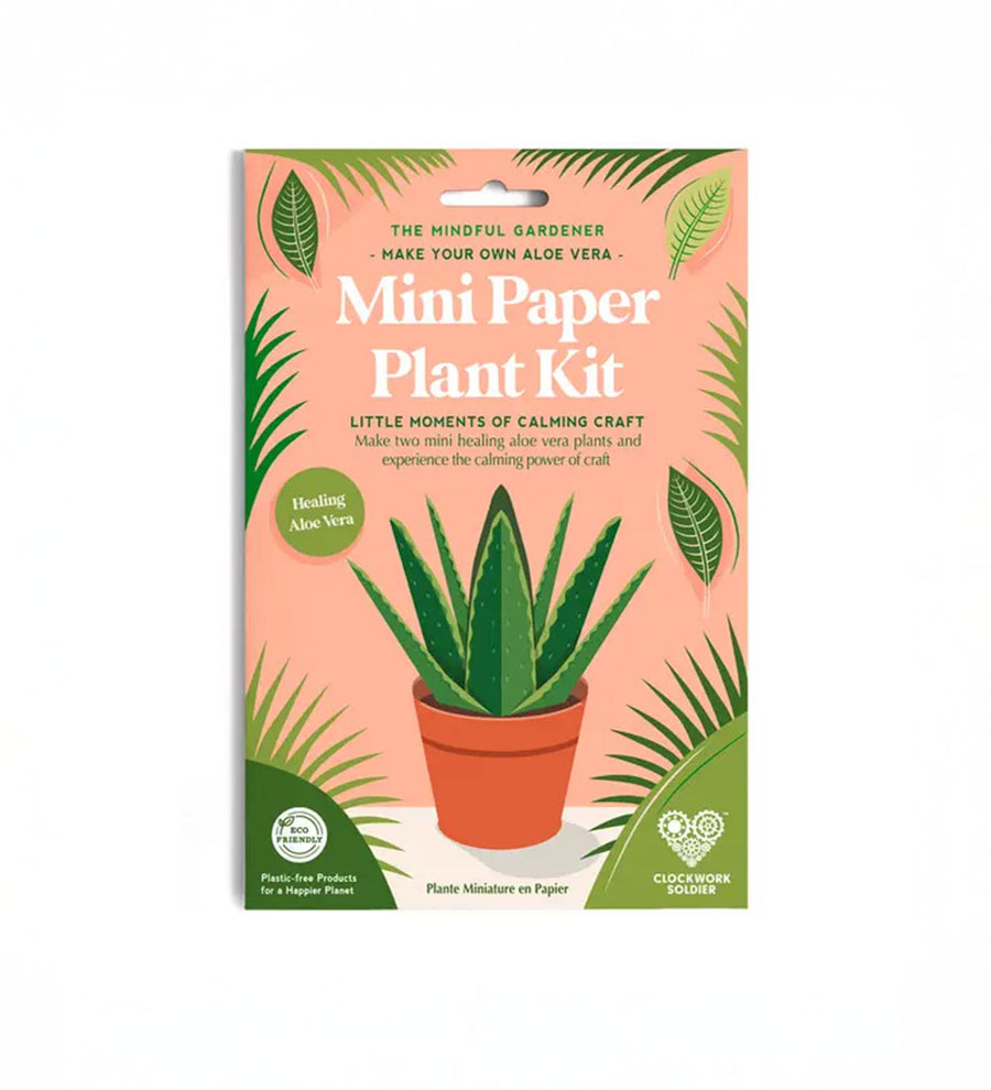 Aloe Vera Mini Paper Plant Kit