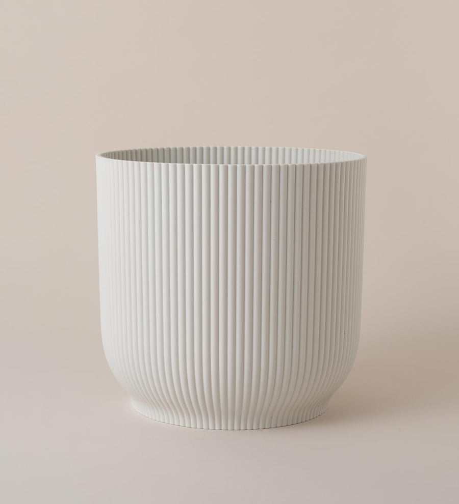 White Elho Vibes Pot on Wheels (35cm)