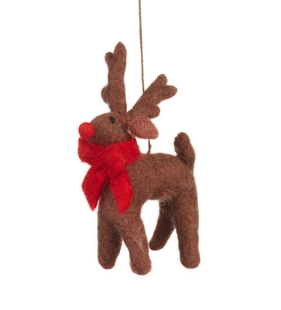 Felt Rudolph Tree Decoration